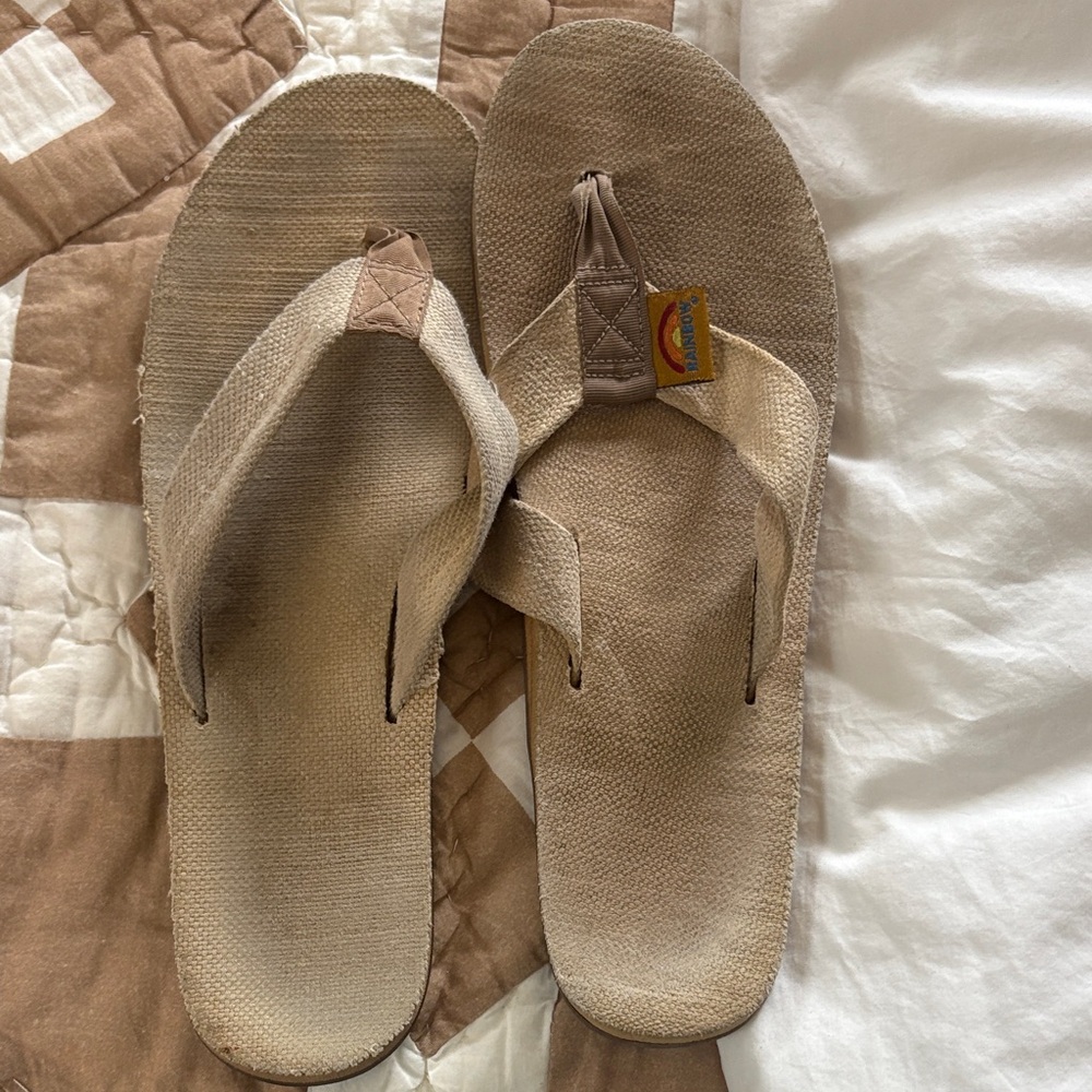 Rainbow Sandals Hemp Flip Flops